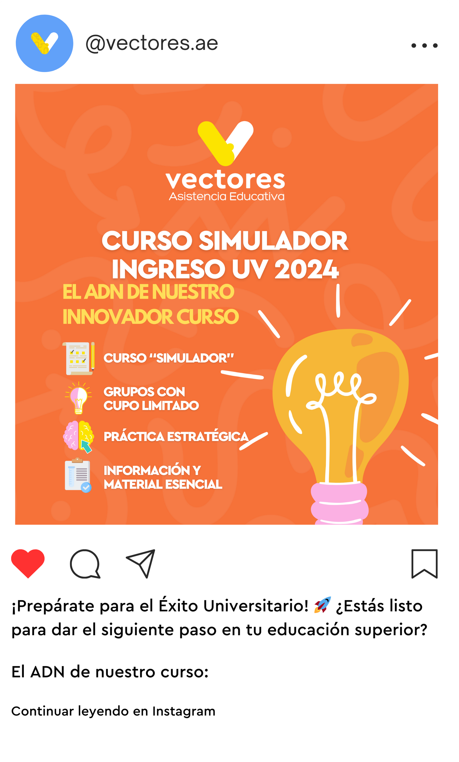 Publicación de Instagram — Vectores AE
